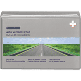 Holthaus Kfz- Verbandkasten Klassik, DIN 13164, gefüllt, grau, 260 x 170 x 80mm