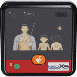 PRIMEDIC Defibrillator HeartSave myPAD- M, LCD, halbautomatisch, deutsch / englisch