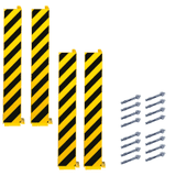 Starter- Set K.57 Regalschutz 1000mm, L- Form, 4Anfahrsch.winkel, Folienzuschn., Bef.