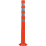 K.57 Absperrpfosten StandUp, flexibel, orange, Polyurethan, Ø 80mm, 1000mm