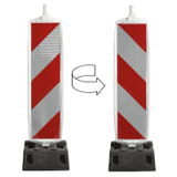 K.57 Leitbakensystem, besteht aus K.57 Sicherheitsleitbake RA2, K.57 Fußplatte