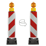 K.57 Leitbakensystem, K.57 Leitbake RA1, K.57 Fußplatte, Euro- Nitra LED, Batterien