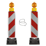 K.57 Leitbakensystem, K.57 Leitbake RA2, K.57 Fußplatte, Euro- Nitra LED, Batterien