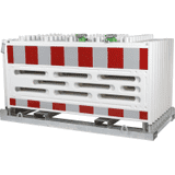 K.57 Vorteils- Set Baustellensicherung, Traverse, 20 Baustellensicher. RA2,2 Gurte