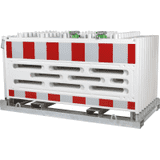 K.57 Vorteils- Set Baustellensicherung, Traverse, 20 Baustellensicher. RA1,2 Gurte