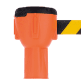 RS- GUIDESYSTEMS Leitkegelaufsatz, Fliehkraftbremse, Gurt gelb / schwarz schraff.,9m