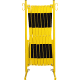 K.57 Scherensperre, schwer, gelb / schwarz, stufenlos ausziehbar bis 4,3 m, 24,5kg