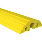 Kabelbrücke Yellow, 3 Kabelkanäle, gelb, Hart- PVC, 1500 x 200 x 65mm, 13,5kg