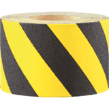 K.57 Antirutschbelag für strukturierte Flächen, R13, schwarz / gelb, 100mm, 18,3m / Roll