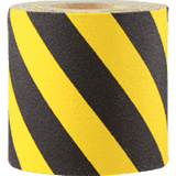 K.57 Antirutschbelag für strukturierte Flächen, R13, schwarz / gelb, 150mm, 18,3m / Roll