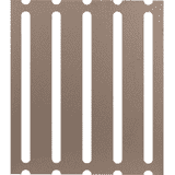 Montageschablone für 5 taktile Leitstreifen, für den Innenbereich, 340 x 300mm