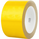K.57 ESD- Bodenmarkierungsband antistatisch PREMIUM, gelb, Vinyl, 100mm, 20m / Rolle