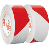 ORALITE® Vorteils- Set, links- / rechtsweisend, teilreflektierend, rot / weiß, 50mm