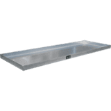 BAUER Kleingebindewanne KGW 5,60l, verzinkt, 1850 x 60 x 600mm, 33kg