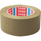 tesa® Premium- Verpackungsklebeband 60422, braun, PVC, 50mm, 66m / Rolle, 6 / VE