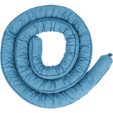 Öl- Sorbent Schlängel, blau, Polypropylen, Ø 75mm, Aufnahme 15,63 l, 3m