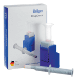 Dräger Schnelltest DrugCheck 3000, zum Nachweis kürzlich konsumierter Drogen