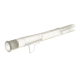 Dräger Standard Mundstück Slide´n´Click, für Alcotest®-Gerät 6000/7000, 100 / VE