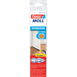 tesamoll® STANDARD Türdichtschiene, für glatte Böden, weiß, 37mmx1000mm