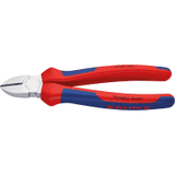 KNIPEX® Seitenschneider, mit Mehrkomponenten- Hüllen, 180 x 53 x 21mm