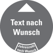 Systemplaketten nach Wunsch, Dokumentenfolie