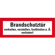Feuerwehrschilder