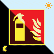 PERMALIGHT® power Brandschutzzeichen, Feuerlöscher, ASR/ISO