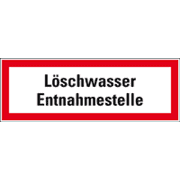 Löschwasser & Löschdecken