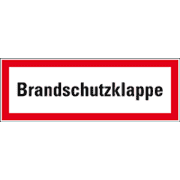 Feuerwehrschilder für Rettungskräfte