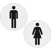WC- Schilder