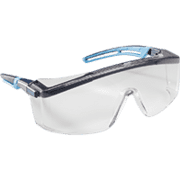 uvex Brille astrospec 2.0 9164.065, Kat.II, blau, PC- Scheibe, farblos, sapphire, 37g