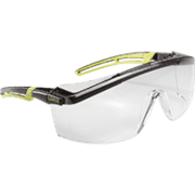 uvex Brille astrospec 2.0 9164.285, Kat.II, schwarz, PC- Scheibe, farbl., sapphire, 37g