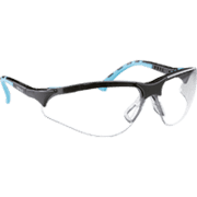 INFIELD Schutzbrille Terminator Plus, Kat.II, EN 166, mint, farblose PC- Scheibe, 27g