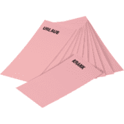 Index- Karten Urlaub / Krank, z.Einstecken in die Planungstafel, rosa, 100 x 295mm, 10 / VE