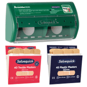 Vorteils- Set Salvequick® Pflasterspender + Nachfüllpflastersätze