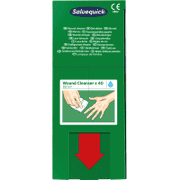 Salvequick® Wundreinigungstücher, 40 Tücher im Spenderkarton, 110 x 120mm