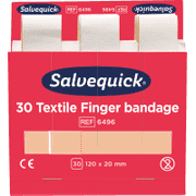 Nachfüll- Pflastersatz für Salvequick® Pflasterspender, Textilpflaster, lang, 180 / VE