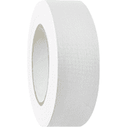 Gewebe- Klebeband, universell einsetzbar, wasserfest, weiß, 50mm, 50m / Rolle