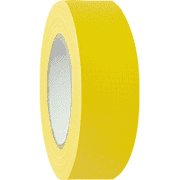 Gewebe- Klebeband, universell einsetzbar, wasserfest, gelb, 50mm, 50m / Rolle