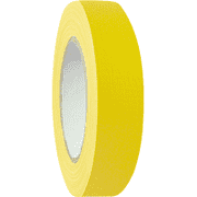 Gewebe- Klebeband, universell einsetzbar, wasserfest, gelb, 30mm, 50m / Rolle
