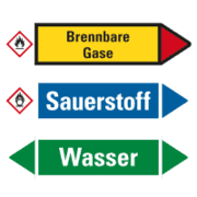 Praxisbewährte Rohrleitungskennzeichen