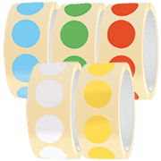 Etiketten, Klebepunkte & Symbole