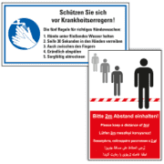 Abstand & Hygiene
