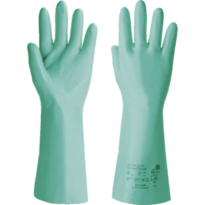 KCL Handschuh Tricotril Winter 739, Kategorie III, EN 388/407/374, grün, Größe 9 Bild 1