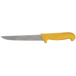 STAHLNETZ® Stechmesser, rutschfester Griff, gelb, Chrom-Molybdän-Stahl, 16cm, 6 / Verpackungseinheit Bild 1