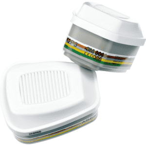 3M™ Gas - und Kombifilter 6099, ABEK2P3R, Kategorie III, EN 14387, für 3M™ Vollmasken, 2 / Verpackungseinheit Bild 1