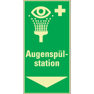 PERMALIGHT® power Rettungs-Kombisch.Augenspüleinrichtung, ASR/ISO, Kunststoff, 200x400mm Bild 2