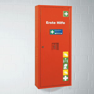 Rettungs-Kombischild Verbandkasten befindet sich, praxisbewährt, Folie, 100x50mm Bild 2