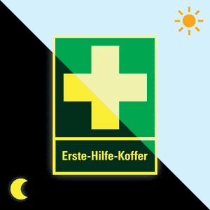 PERMALIGHT® power Rettungs-Kombi Erste-Hilfe-Koffer, ASR/ISO, Kunststoff, 300x400mm Bild 1