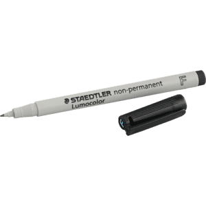 STAEDTLER Faserschreiber Lumocolor non- permanent 316, schwarz, 0,6mm fein Bild 1